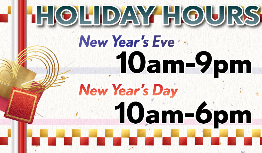 New Year Store Hours