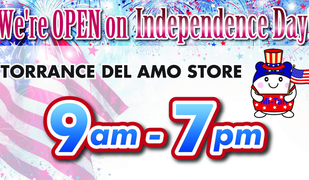 CA July 4th Store Hours