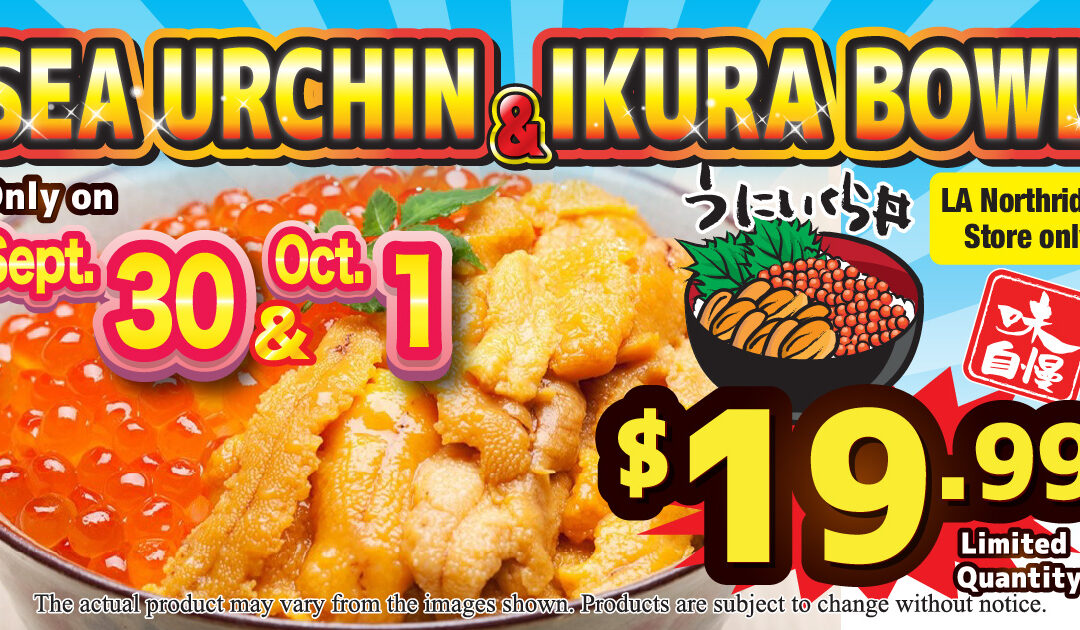 Sea Urchin and Ikura Bowl Sale