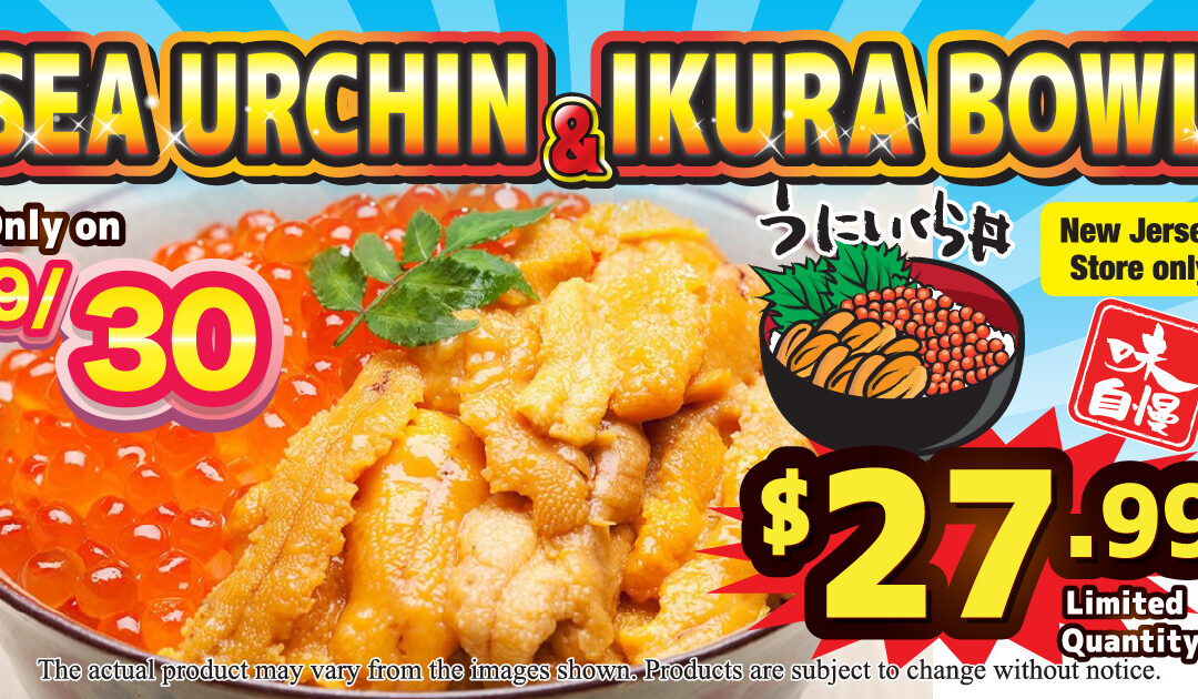 Sea Urchin and Ikura Bowl Sale