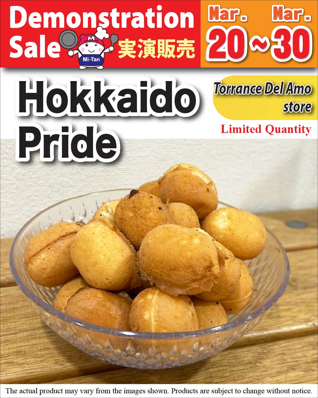 Hokkaido Pride Demonstration Sale – Torrance Del Amo Store