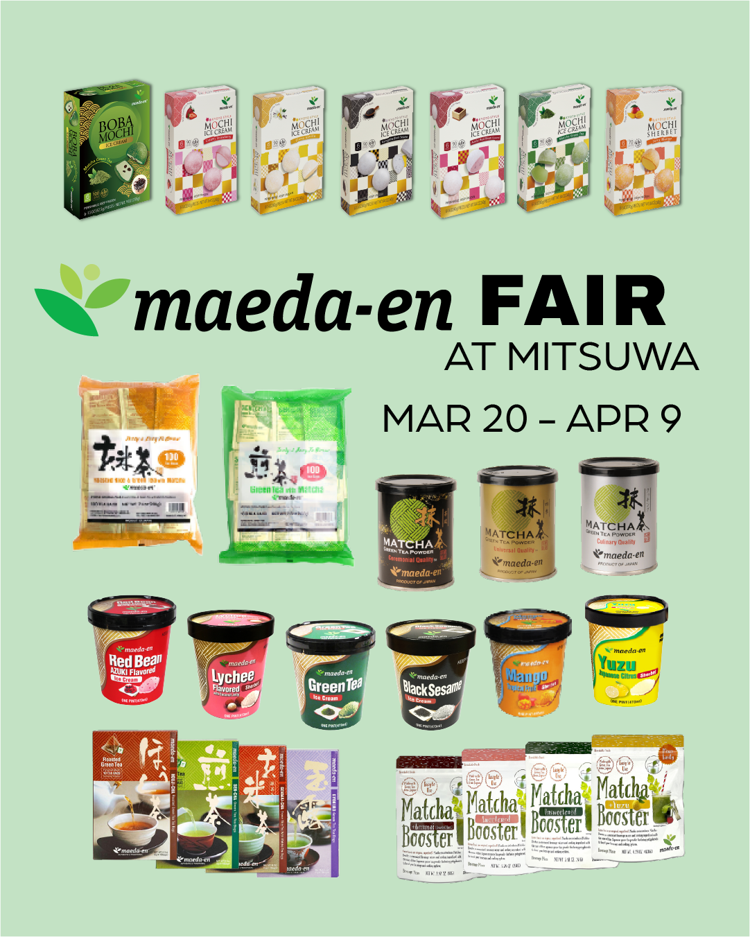 MAEDA-EN FAIR Mar 20 - Apr 9
