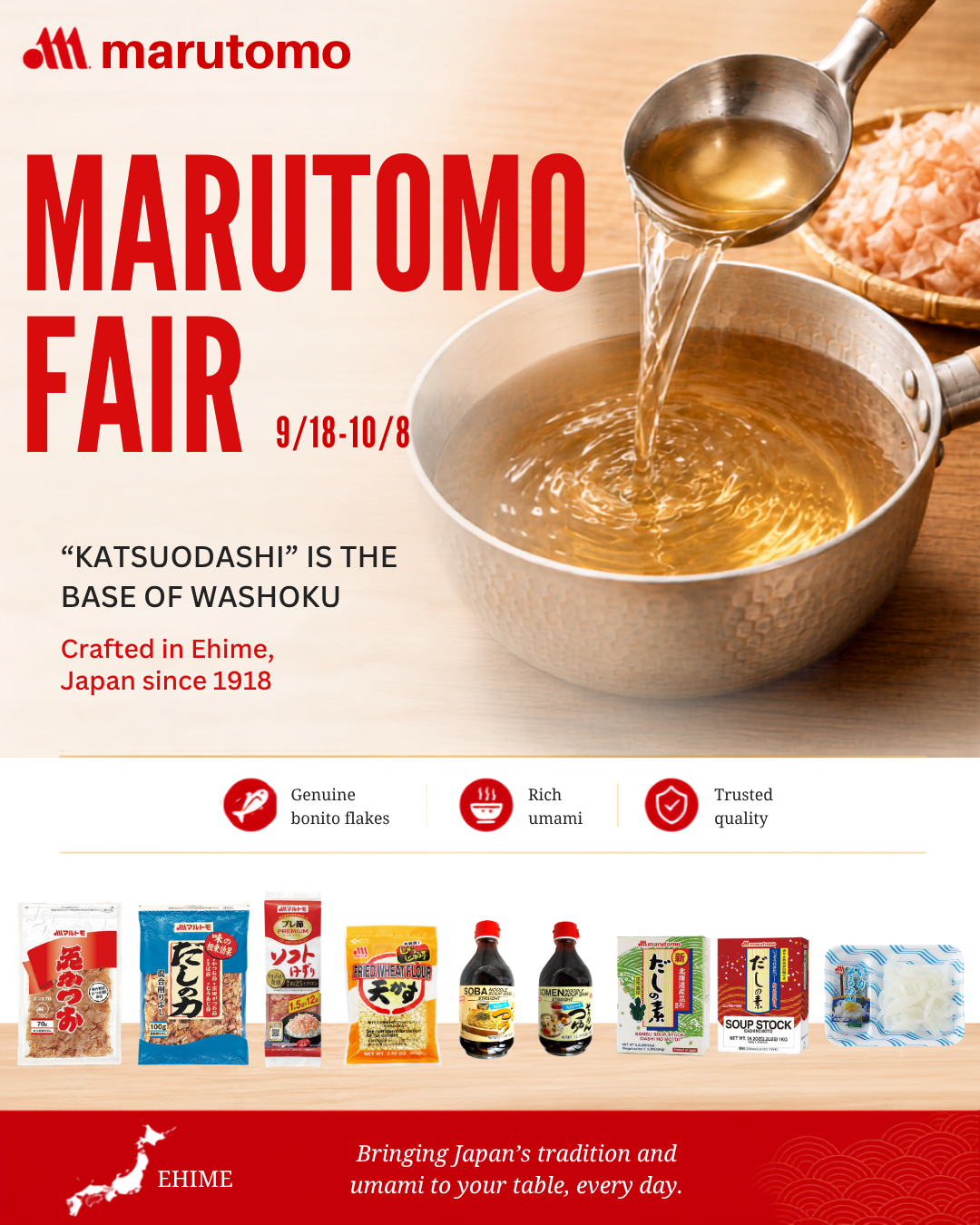 MARUTOMO FAIR Sep 18 - Oct 8