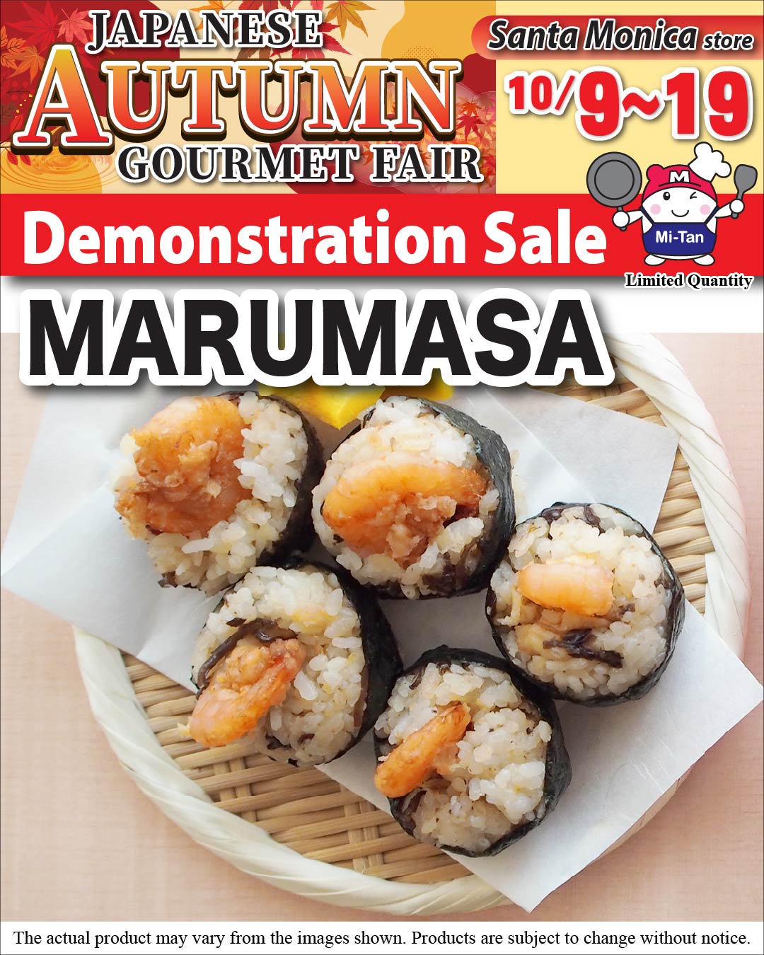 Marumasa Demonstration Sale – Santa Monica store